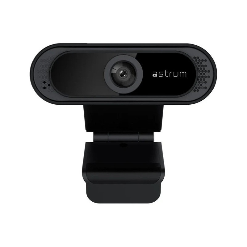Astrum CAMGO 720P HD USB Webcam with Mic Black AWCM720B