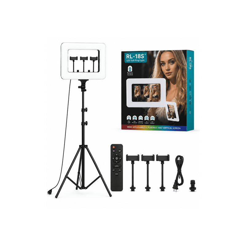 PM-399 RL-21S 44W White Light 3 Modes Ring Light + Remote Control 220v with 2.1M Tripod