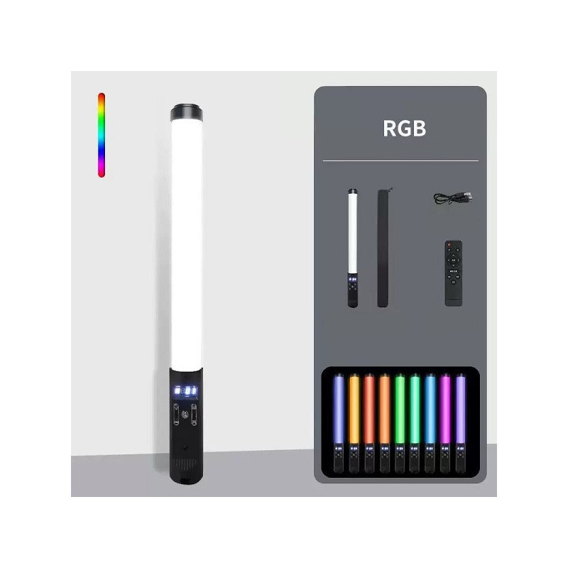 PM-198 Portable Video Making Handheld RGB LED Stick Light