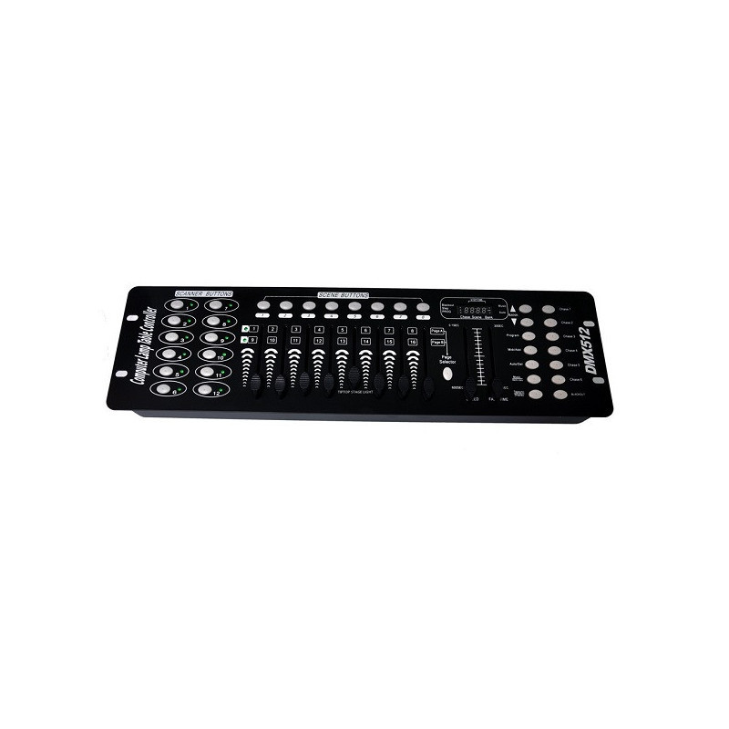 JG20375510 DMX512 Controller 192 Channels DMX Light Effects Console For DJs, Disco