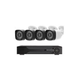 Aerbes AB-JK11 P2P 1080P CCTV AHD 4 Channel Wired DVR Surveillance Kit