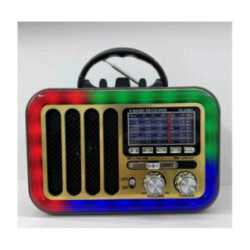 YS-229BT AM/FM/SW Bluetooth 9-Band Radio With USB/Micro SD Music Player