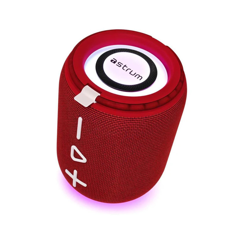 Astrum SP110 10W V5.3 Bluetooth Speaker Red A14511-N