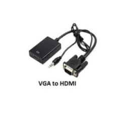 VGA to HDMI + AUDIO