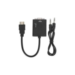 HD conversion cable with vga + audio output