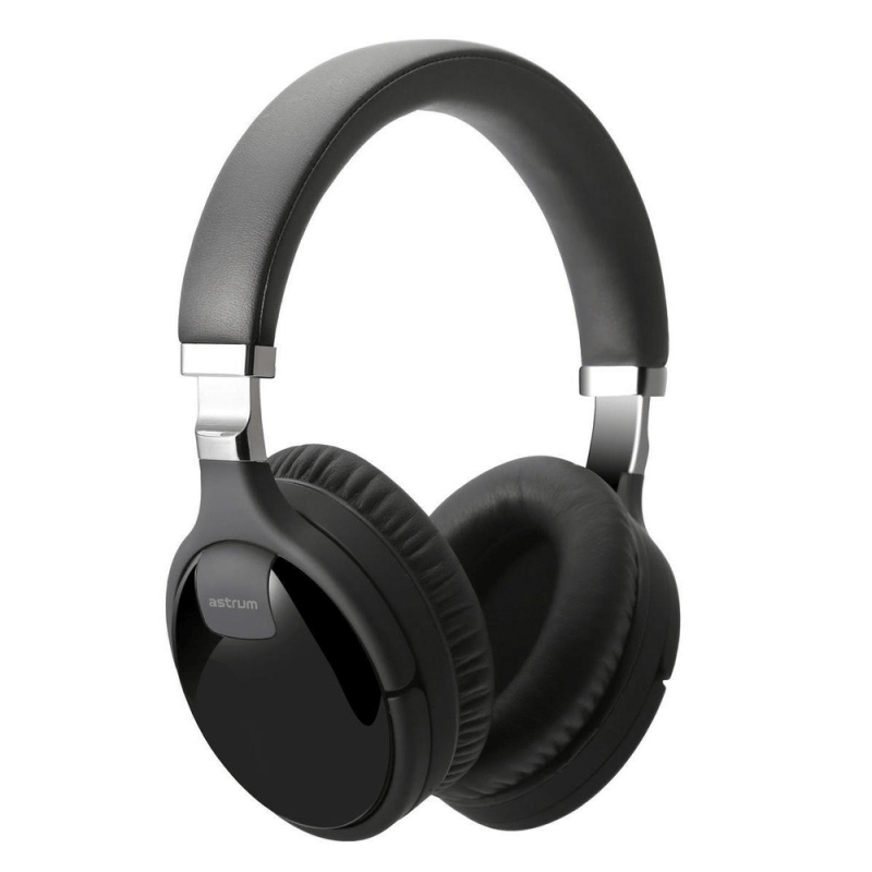 Astrum HT380 Wireless ANC Over-Ear Hybrid Headset with Mic Black A11538-B